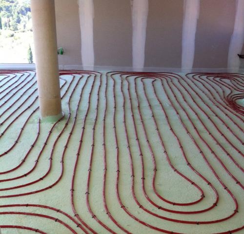 plancher chauffant